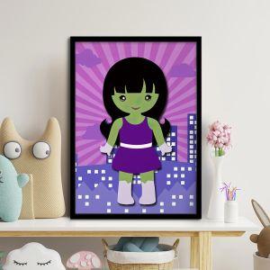 You are a super girl VIII, poster