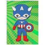 You are a super hero V, poster