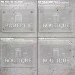 Entrance Sign transparent plexiglass engraved