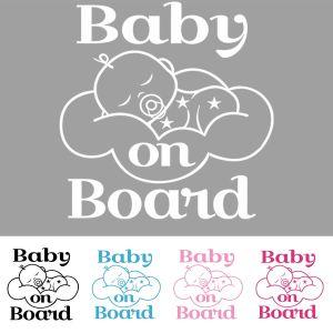 Baby car sticker Baby on Board 3 2