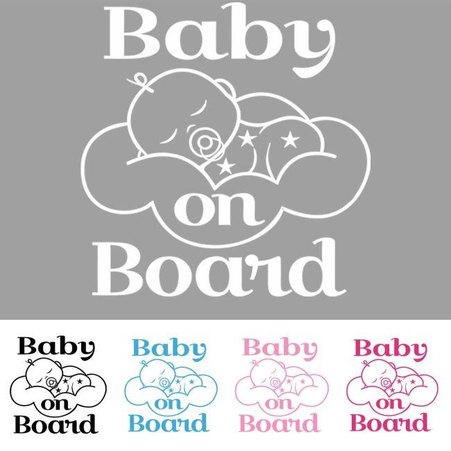 Αυτοκόλλητο αυτοκινήτου παιδικό Baby on Board 3