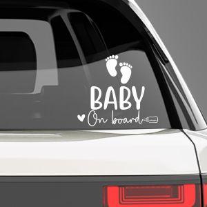 Baby car sticker Baby on Board 2 2