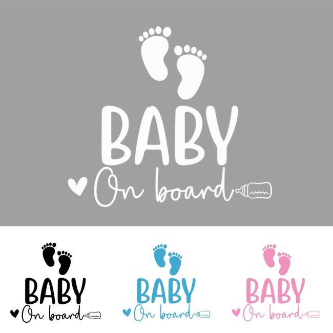 Baby car sticker Baby on Board 2