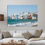Canvas print Mykonos, small Venice