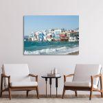 Canvas print Mykonos, small Venice