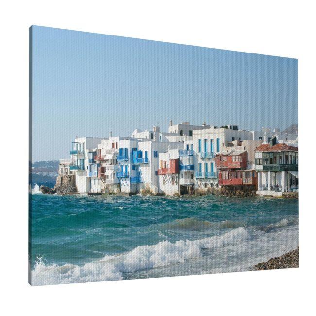 Canvas print Mykonos, small Venice