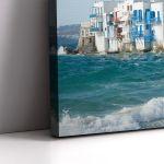 Canvas print Mykonos, small Venice