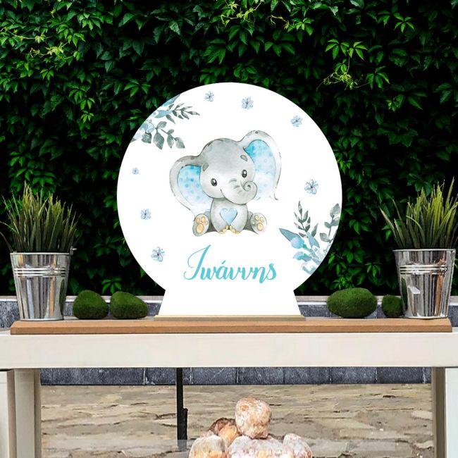 Wooden printed sign, Sky and stars