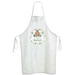 Christening apron printed for godparents All forest animals