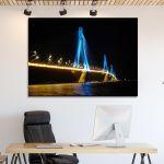 Canvas print Rio-Antirio Bridge