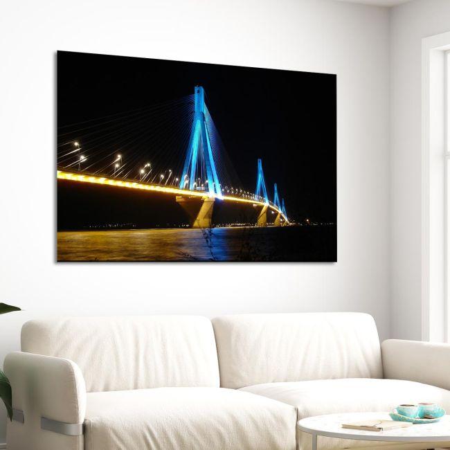 Canvas print Rio-Antirio Bridge