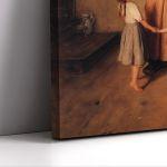 Canvas print Grandmother and grandchildren, Gizis