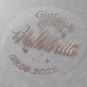 Sticker label Bachelorette party 2