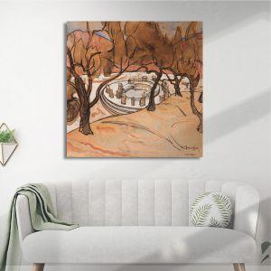 Canvas print Delphi, Maleas
