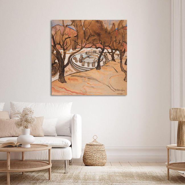 Canvas print Delphi, Maleas