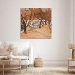 Canvas print Delphi, Maleas