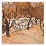 Canvas print Delphi, Maleas