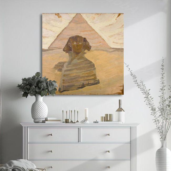Canvas print Sphinx, Maleas
