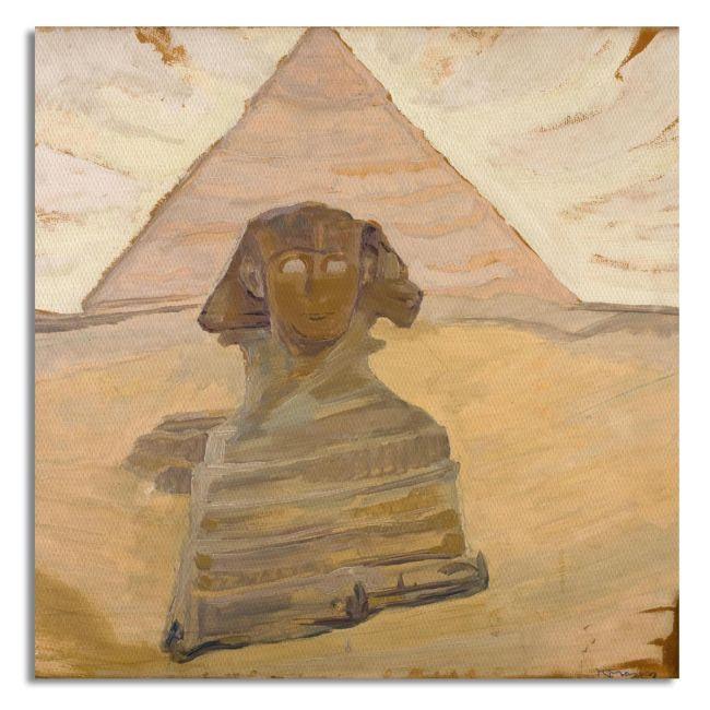 Canvas print Sphinx, Maleas