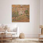 Canvas print Mansion in Mytilene, Maleas