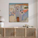 Canvas print Cycladic landscape, Maleas