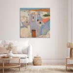 Canvas print Cycladic landscape, Maleas