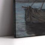 Canvas print Evening at Weesperzijde Sun, Mondrian P.