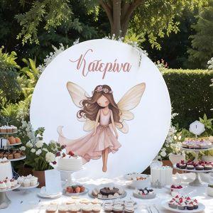 Wooden printed sign, Shy fairy 2 2
