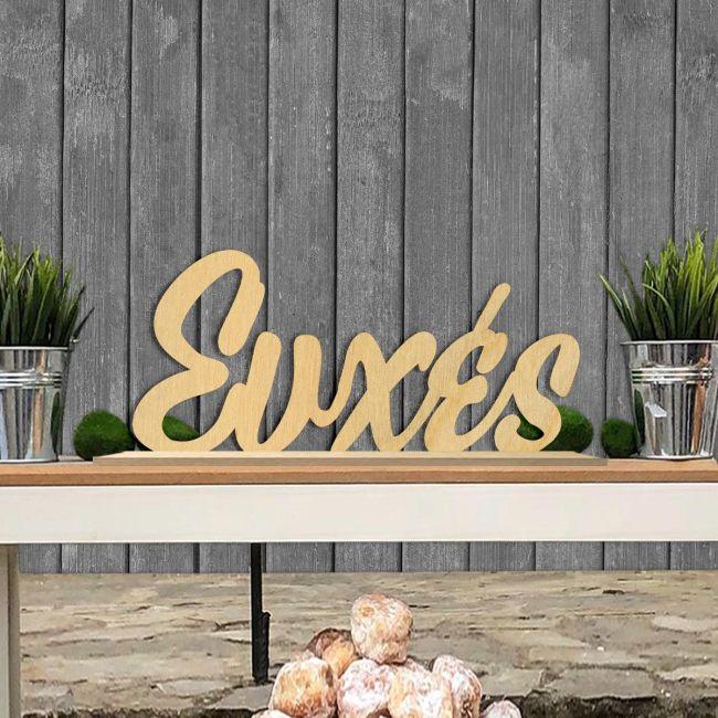 Wooden Name Your design