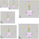 Wall sticker petit prince 2