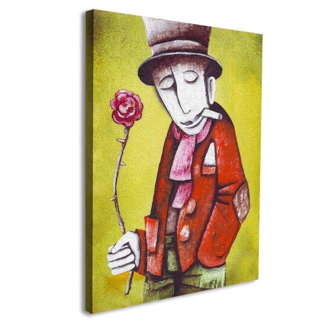 Πίνακας σε καμβά Flower in hand