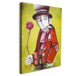 Canvas print Flower in hand