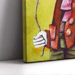 Canvas print Flower in hand