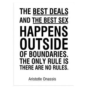 The best deals... Aristotle Onassis αφίσα κάδρο   Αφίσα πόστερ με μαύρη κορνίζα 2