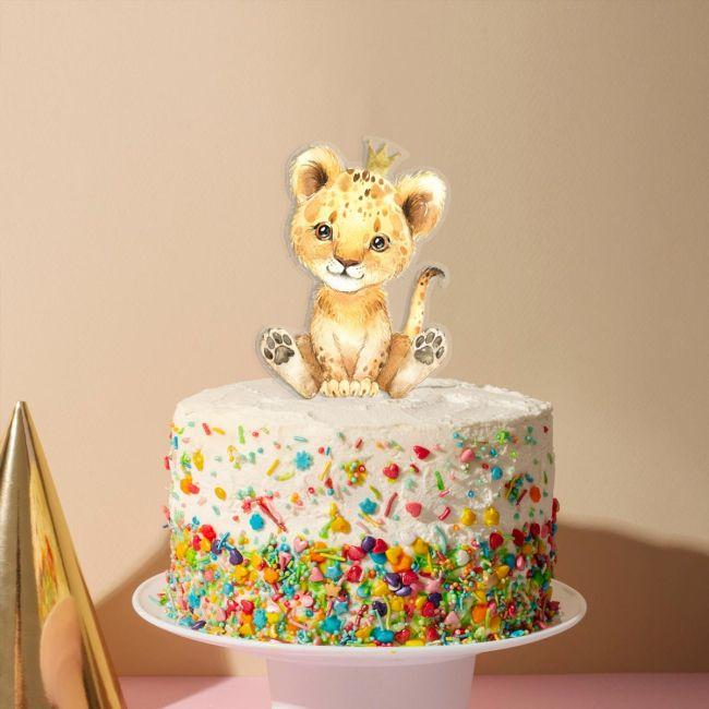 Cake topper Printed plexiglass personalized