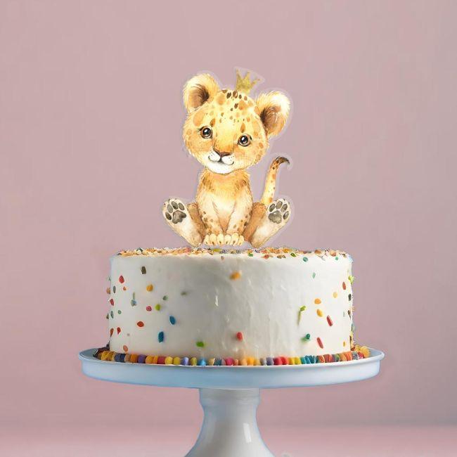 Cake topper Printed plexiglass personalized