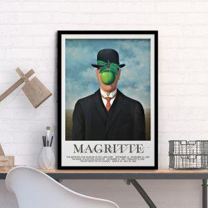 Αφίσα Έκθεσης, MoMA 1992 II, Magritte R, αφίσα, κάδρο