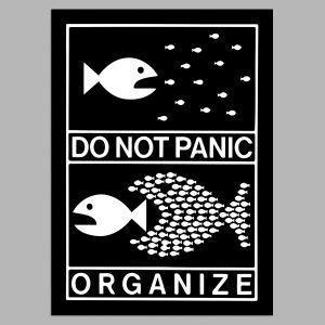 Do not panic, αφίσα, κάδρο 2