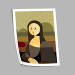 Mona Lisa cubic style, αφίσα, κάδρο