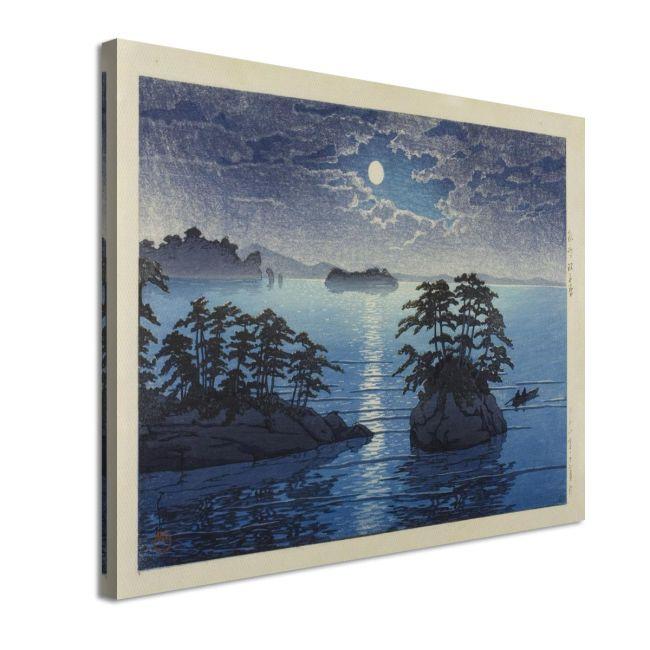 Πίνακας ζωγραφικής Moonlight at Matsushima, Kawase Hasui
