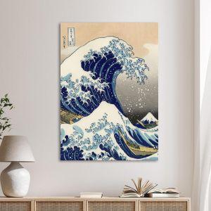 Πίνακας ζωγραφικήςThe great wave off Kanagawa, κάθετο, K. Hokusai