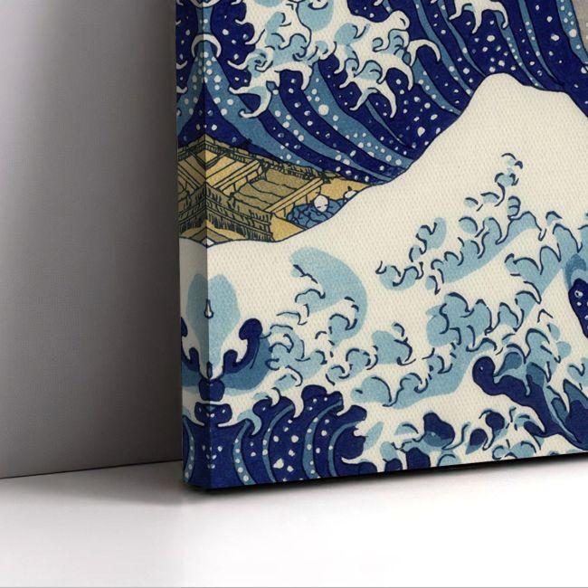 Πίνακας ζωγραφικήςThe great wave off Kanagawa, κάθετο, K. Hokusai