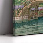Πίνακας ζωγραφικής Wisteria at Kameido, Kawase Hasui