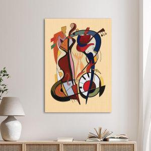 Canvas print Tribute to Kandinksy II