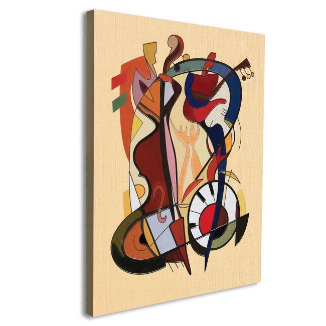 Πίνακας σε καμβά Tribute to Kandinksy II