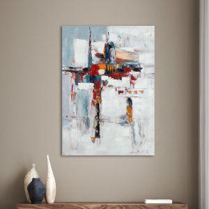 Canvas print Hard color abstract