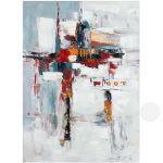 Canvas print Hard color abstract