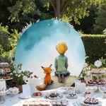 Wooden printed sign, Little prince art 7