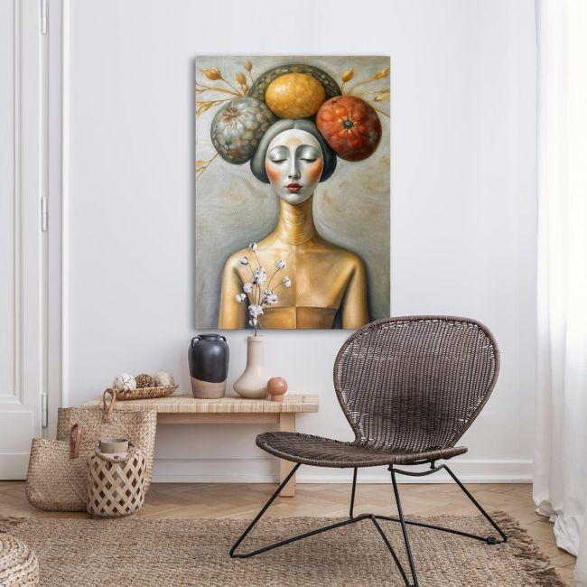 Canvas print Frida in vector