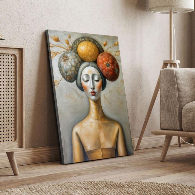 Canvas print Frida in vector